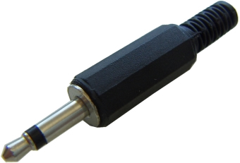 3,5mm Mono Jak Plastik resim1