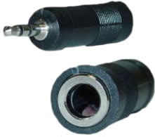 3,5 mm Stereo Erkek 6,3 mm  Stereo Dişi Dönüştürücü resim1