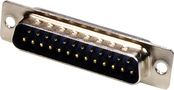 D-Sub 25 Pin Erkek Konnektör resim1