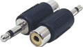 3,5 mm Mono Erkek RCA Dişi Dönüştürücü