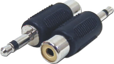 3,5 mm Mono Erkek RCA Dişi Dönüştürücü resim1