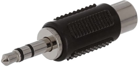 3,5 mm Stereo Erkek RCA Dişi Dönüştürücü resim1