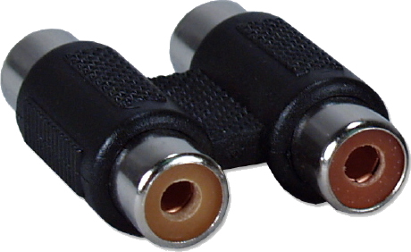 RCA Dişi RCA Dişi Ara Bağlantı İkili resim1