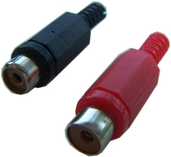 RCA Jak Dişi Plastik resim1