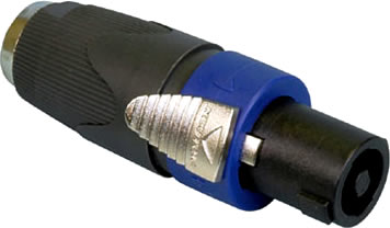 Speakon Erkek Konnektör (Yüksek Kalite) resim1