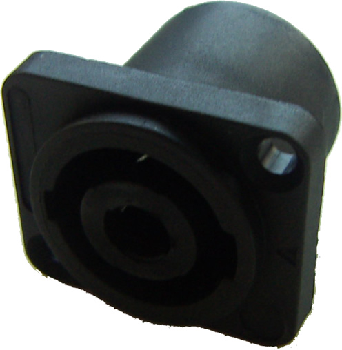 Speakon Dişi Şase Tipi Kare resim1