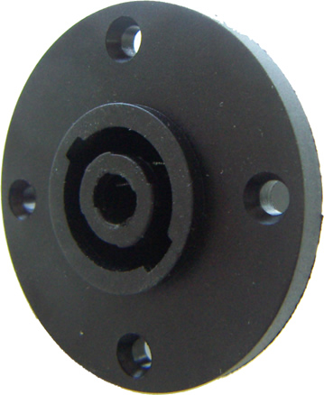 Speakon Dişi Şase Tipi Yuvarlak resim1