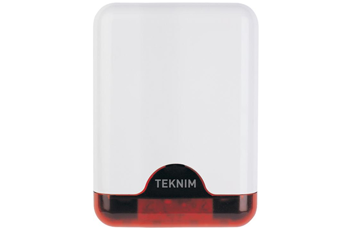 VAS-730R Teknim 4 Ledli Harici Siren (Şarjlı Pil Dahil) Metal Korumalı resim1